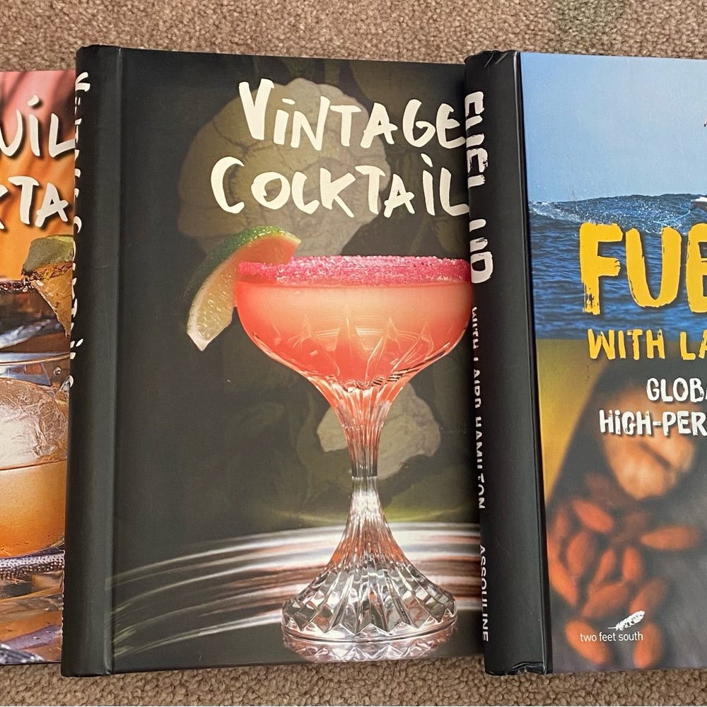 Set of Three Black Assouline Books